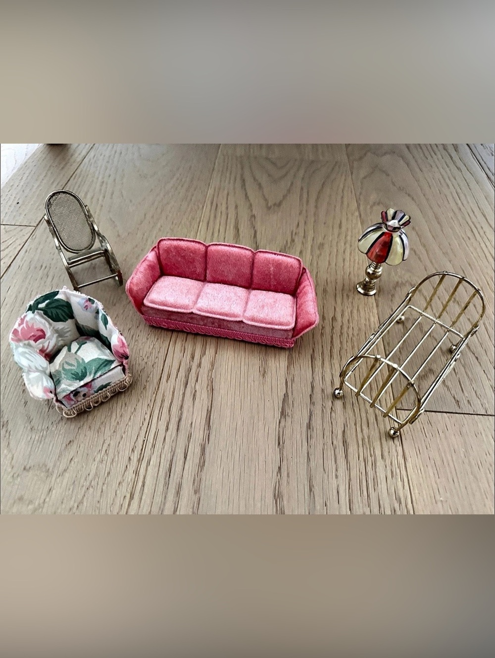 Vintage Dollhouse furniture